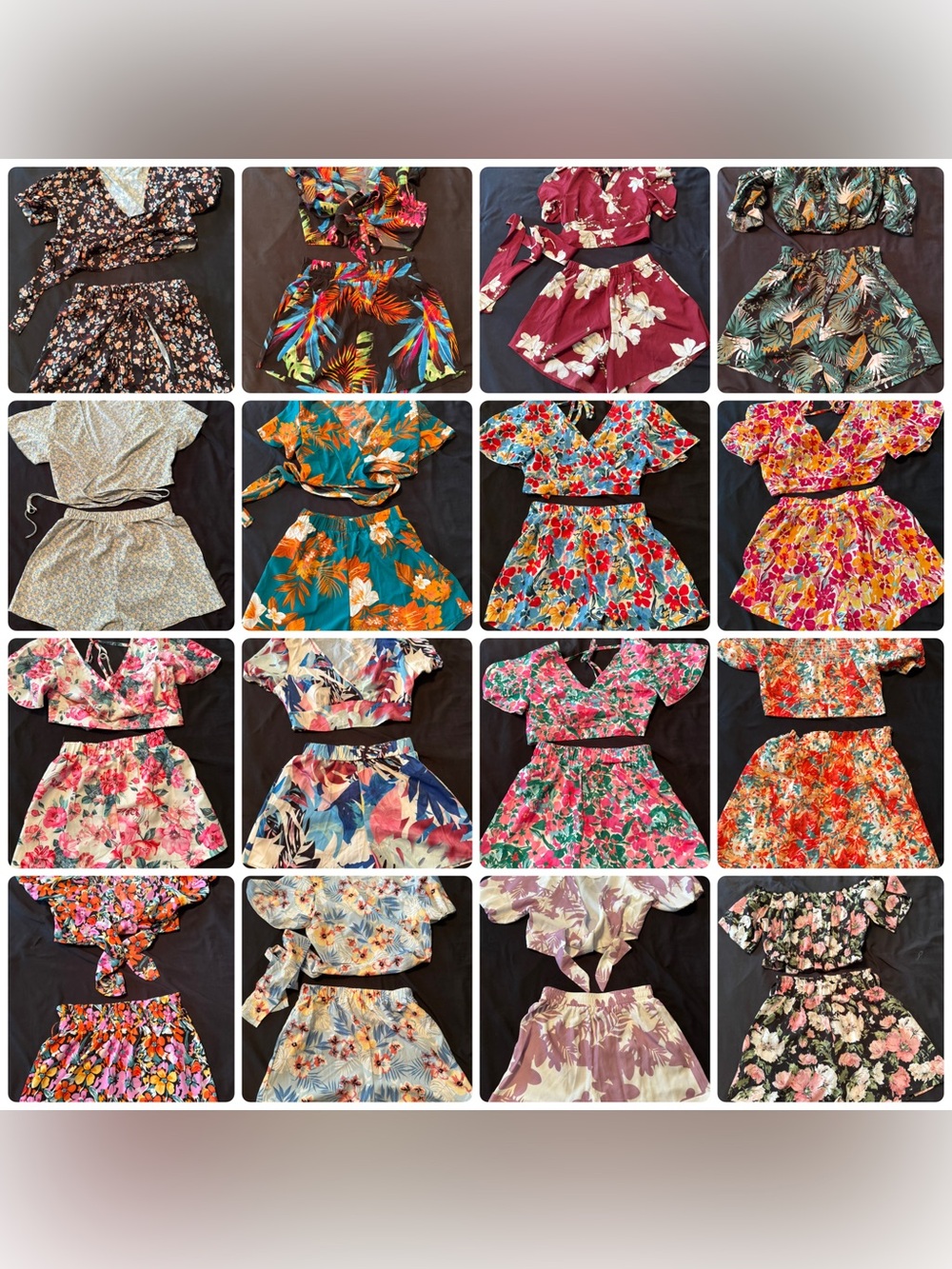 Bundle of 16 Juniors Matching Two Piece Sets